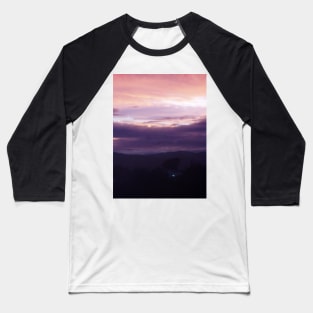 Sunrise Over the Columbia River #10 Baseball T-Shirt